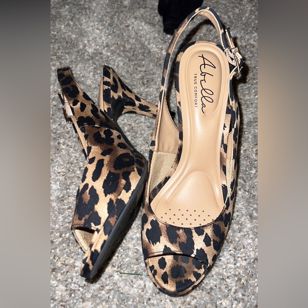 Cheetah heels.
